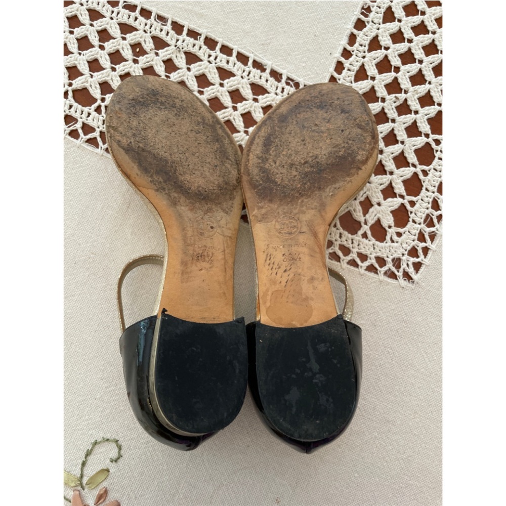 COPY - 🖤 Chanel cc logos sandals size 36.5 - Picture 3 of 6